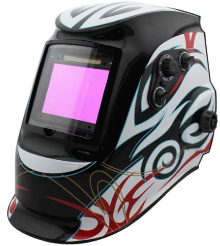 Max-Arc® MK8000 Welding Mask - Black & Red