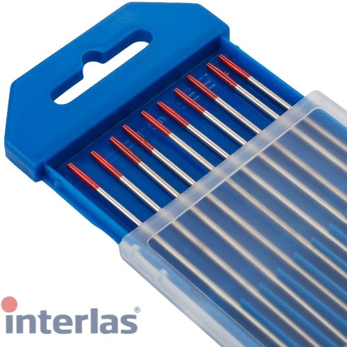 Genuine Interlas Red Tip (2% Thoriated Tungsten Electrodes)