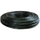 Black Heavy-Duty Air Hose 6mm (1/4") - (Req W.1119) 'O' Clip