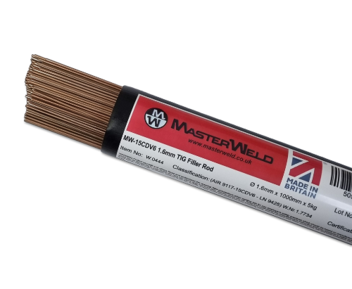 Masterweld MW-15CDV6 1.6mm TIG Filler Rod (5 Kg Pack)