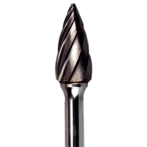 Tree Shaped Aluminium Cut Carbide Burr