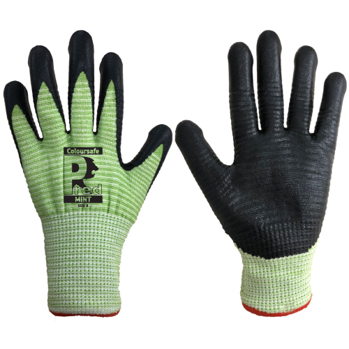 Pred Mint PU Gloves Cut Level C