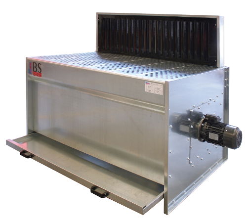 MBS Downdraft Bench 1500mm x 900mm with Built-in Fan