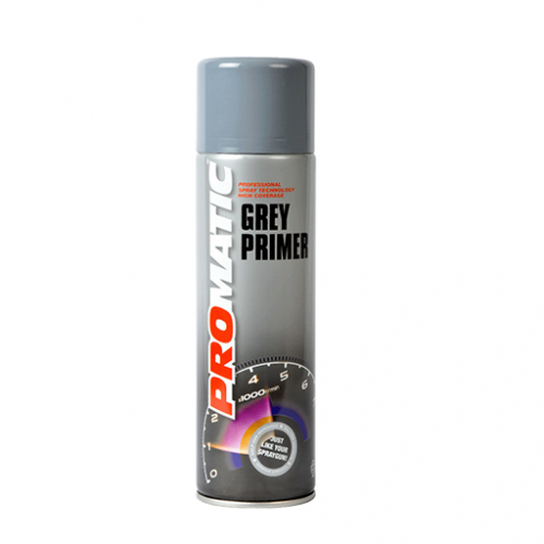 Promatic Grey Primer Aerosol Can (500ml)