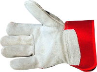 Heavy-Duty Chrome Leather Palm Rigger Gloves