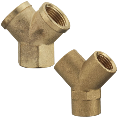 Y Piece Connectors PCL Female Thread