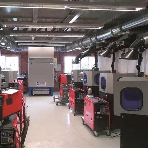 Welding Fume Extraction Systems for Colleges, Universities & Training Centres