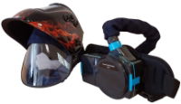 Max-Arc® MK8000 Flame Auto Dark Grinding Helmet with MK11 PAPR