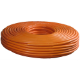 Orange/Propane Gas Hose 10mm (3/8") Per Metre