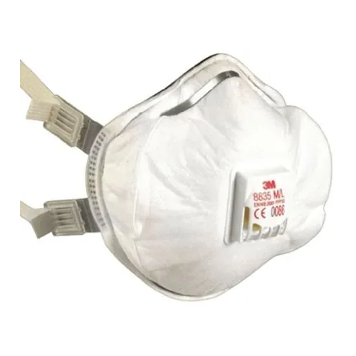 8835 Buckle Strap Valved Face Mask FFP3