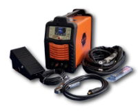 Max-Arc 200 AC DC TIG Welder Complete Package with Welding Foot Pedal and Trolley