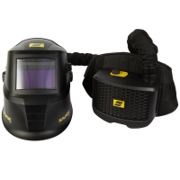 Esab Savage A40 Air Black Welding Helmet with PAPR Unit