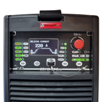 MasterWeld 221 AC/DC Air-Cooled TIG Welder 230V Control Panel