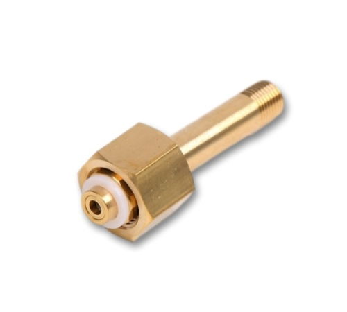 Brass BS-8 Cylinder Connector 100mm x ¼" NPT