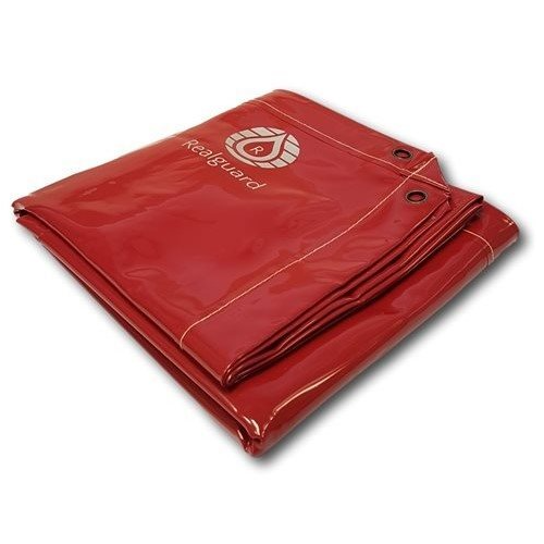 Realguard Red PVC Welding Curtain 1740mm x 1740mm