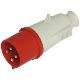 415 Volt 32 AMP 4 Pin Plug