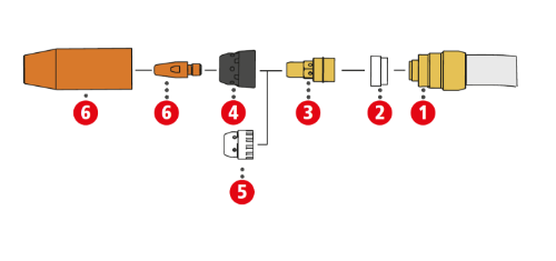 MTW 250i Torch Spares