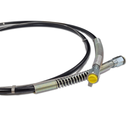 Corroflex® R6-300 HP Polyamide 300 Bar Anti-Whip Hose 2mtr x 1/4" x 1/4" NPT