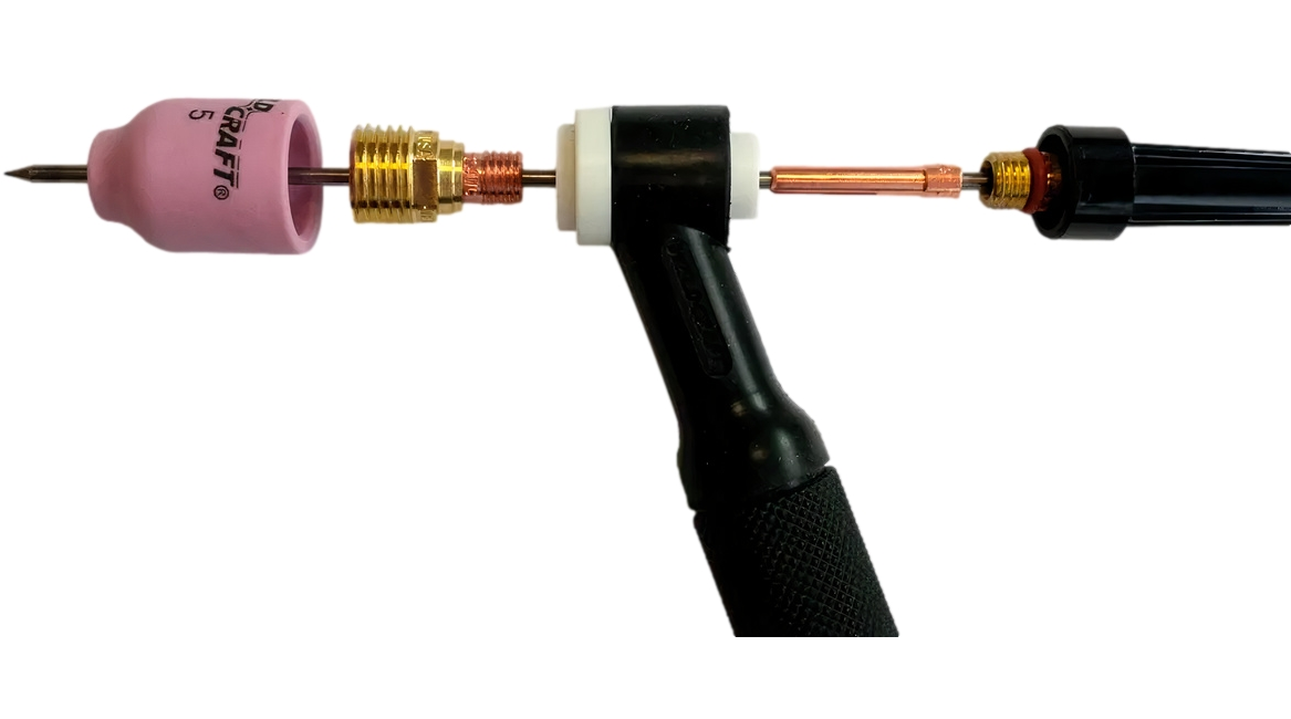 Gas Lens Split Diagram