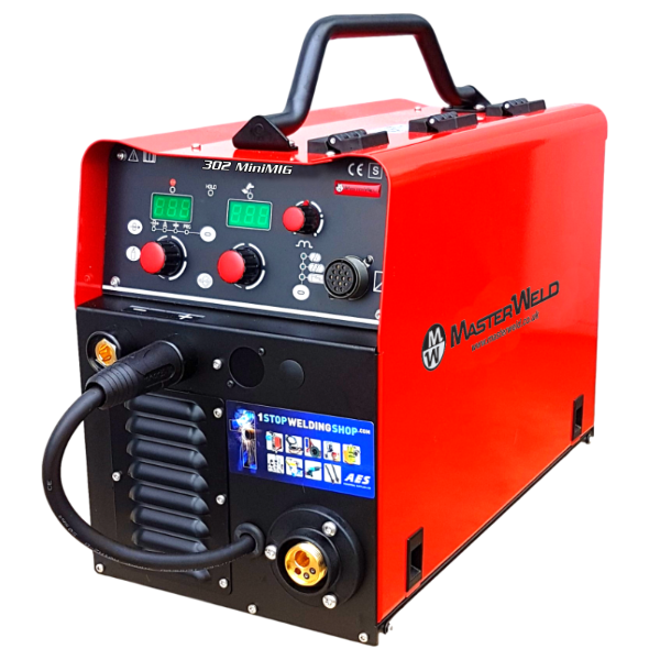 MasterWeld 302 MiniMIG 300 Amp Inverter - Multi Process MIG/MMA/Lift TIG