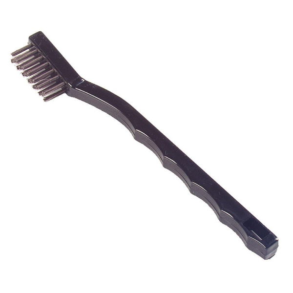 Mini Plastic Handle Stainless Steel Wire Brush