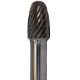 16 x 25 Oval Shaped Carbide Burr Standard Cut 6mm Shank