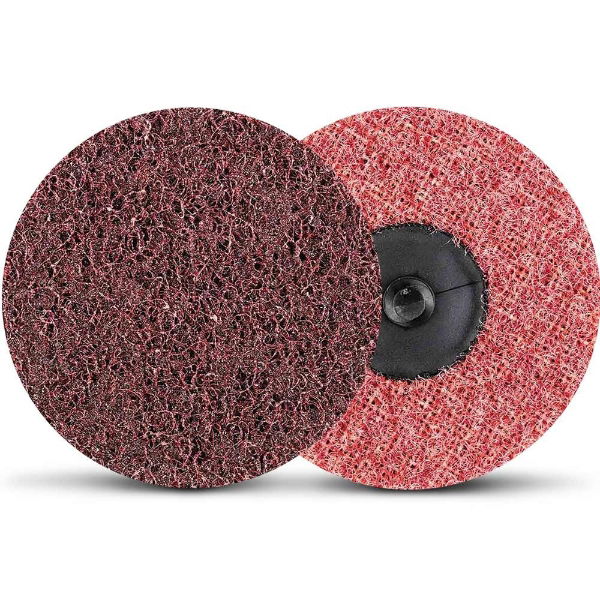 75mm Surface Conditioning Roloc Discs Medium Maroon