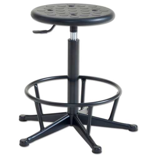 Industrial Welders Stool with Fixed Foot Ring