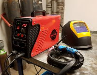 Max Arc 200 DC TIG Welder ready to weld