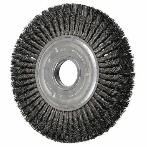 Mild Steel Double Twist Knot Wire Wheels