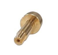 Corroflex® NEVOC ISO 5145 No30 Brass Hand-Tight Cylinder Connector 100mm Long x ¼" NPT