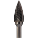 3 x 13 Tree Shaped Carbide Burr 3mm Shank