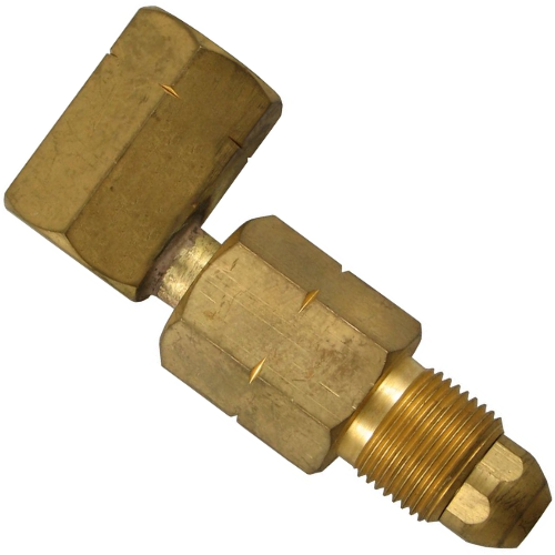 90 Degree Bottle Adaptors for Gas Regulators