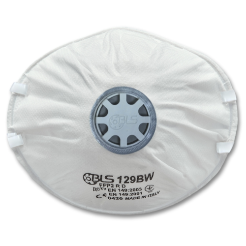 BLS 129BW FFP2 Valve Face Mask