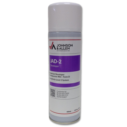 JAD-2 Dye Penetrant Developer 400ml Aerosol