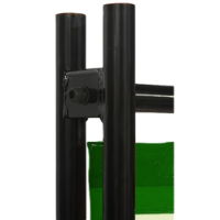 Black Coated Steel Tube Frame