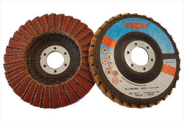 Globe Hybrid Flap Discs - Coarse