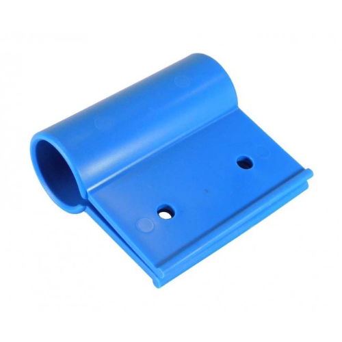 100mm Plastic Blue Pendular Clip for1 inch Pipe inc. Fixings