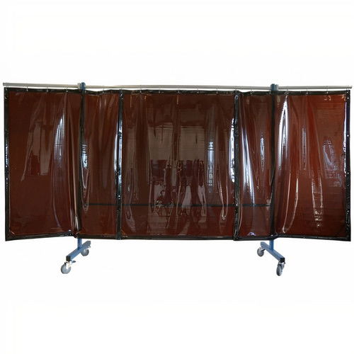 3 Panel Bronze Portable Welding Screen