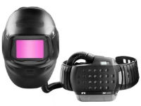 Central View of 3M Speedglas G5-01 Heavy-Duty Air Fed Welding Helmet Adflo