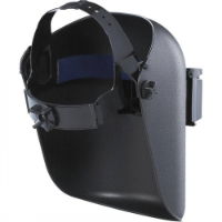 Welders Helmet c/w 4 1/4" x 2" Flip Up Lens