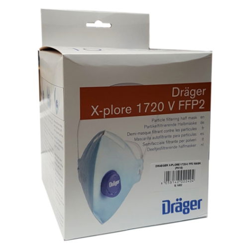 S.1462 Draeger X-Plore 1720-V FF2 Mask (Pk10)