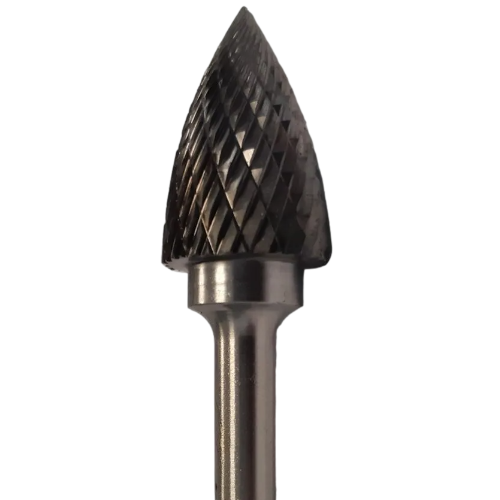 Tree Shaped Carbide Burr Diamond Cut