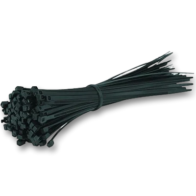 Cable Tie Black 200mm x 4.8mm