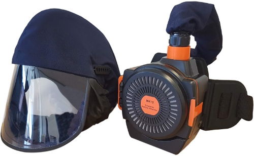 Max-Arc® Air-Fed Grinding Mask with MK12 PAPR Unit