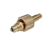 NEVOC ISO 5145 No30 Brass Hand-Tight Cylinder Connector 100mm Long x ¼" NPT