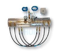 Auto-Gas Manifold - Inert 300 Bar 2x2 20 Bar Outlet HiFlo