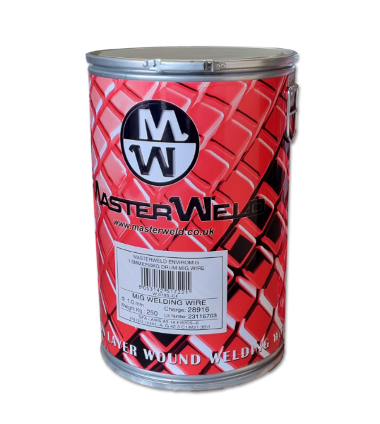 MasterWeld MW70S-6 Copper Coated MIG Welding Wire 0.8mm (250kg)