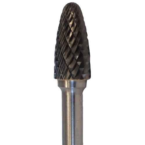 Tree Radius End Shape Carbide Burr Diamond Cut