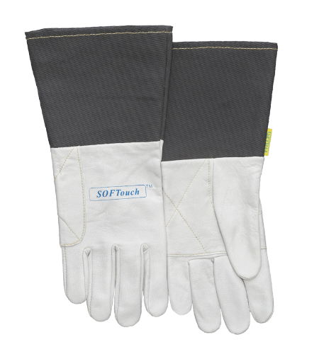 Weldas SOFTouch 10-1004 Grain Goatskin TIG Welding Gloves